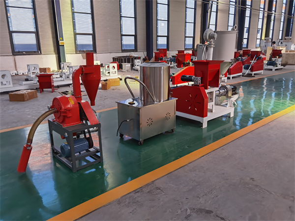 Floating Fish feed pellet automatic production line