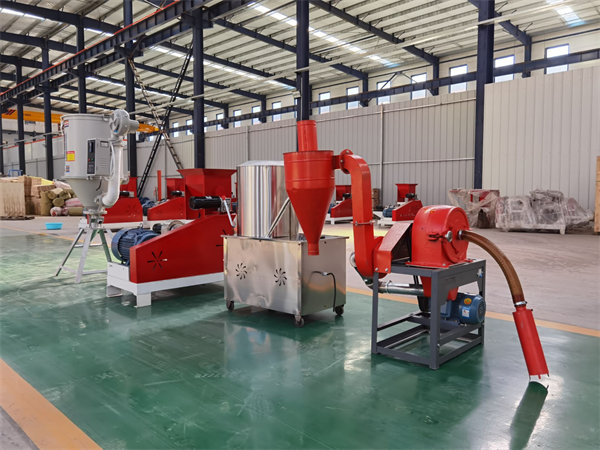 automatic fish feed pellet producing line