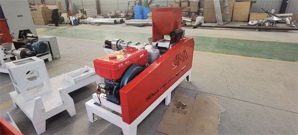 Diesel-engine Floating Fish Feed Extruder, Lima Machinery