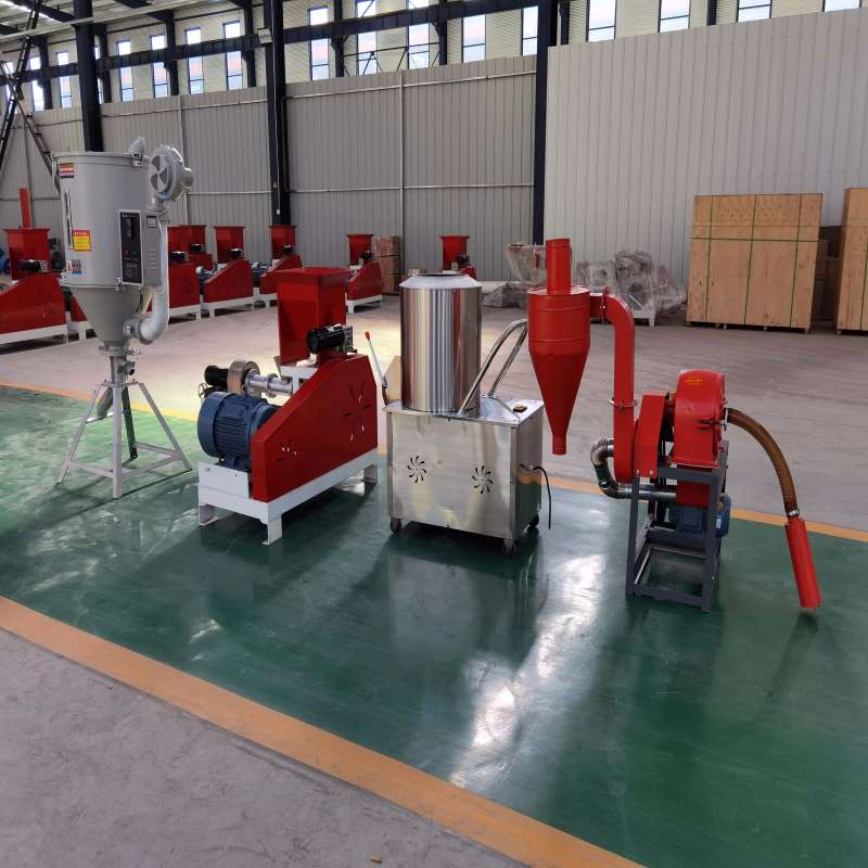 30-400kg/h Fish Feed Processing Line Fish Feed Extruder Fish Feed Making Machine