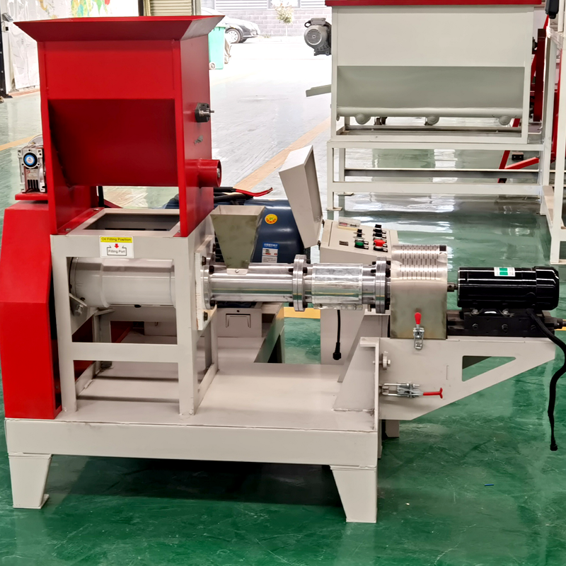 Floating Fish Feed Extruder Machine For Sale Fish Feed Pellet Making Machine 180-200kg/h, Electric Energy
