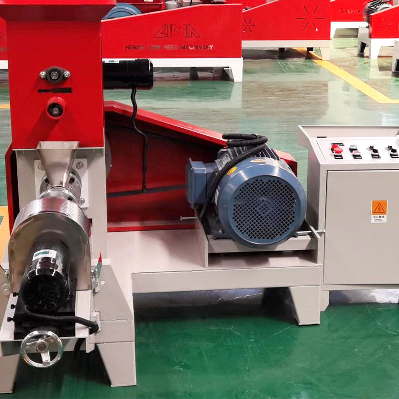40-50kg/h Floating Fish Feed Machine By Electric Engine