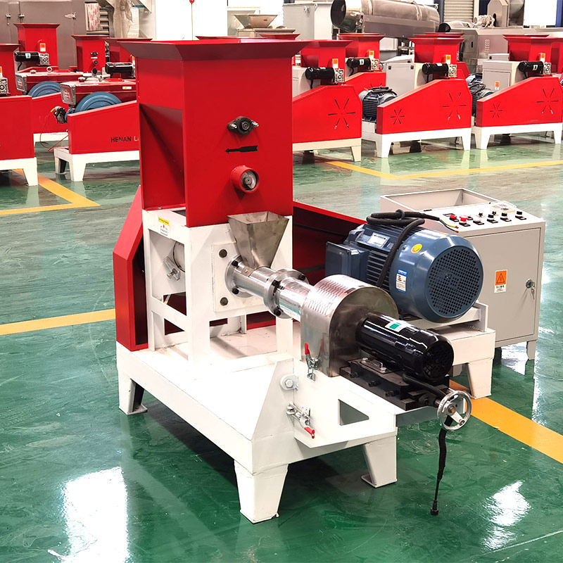 100-150kg/h Floating Fish Feed Machine By Electric Engine