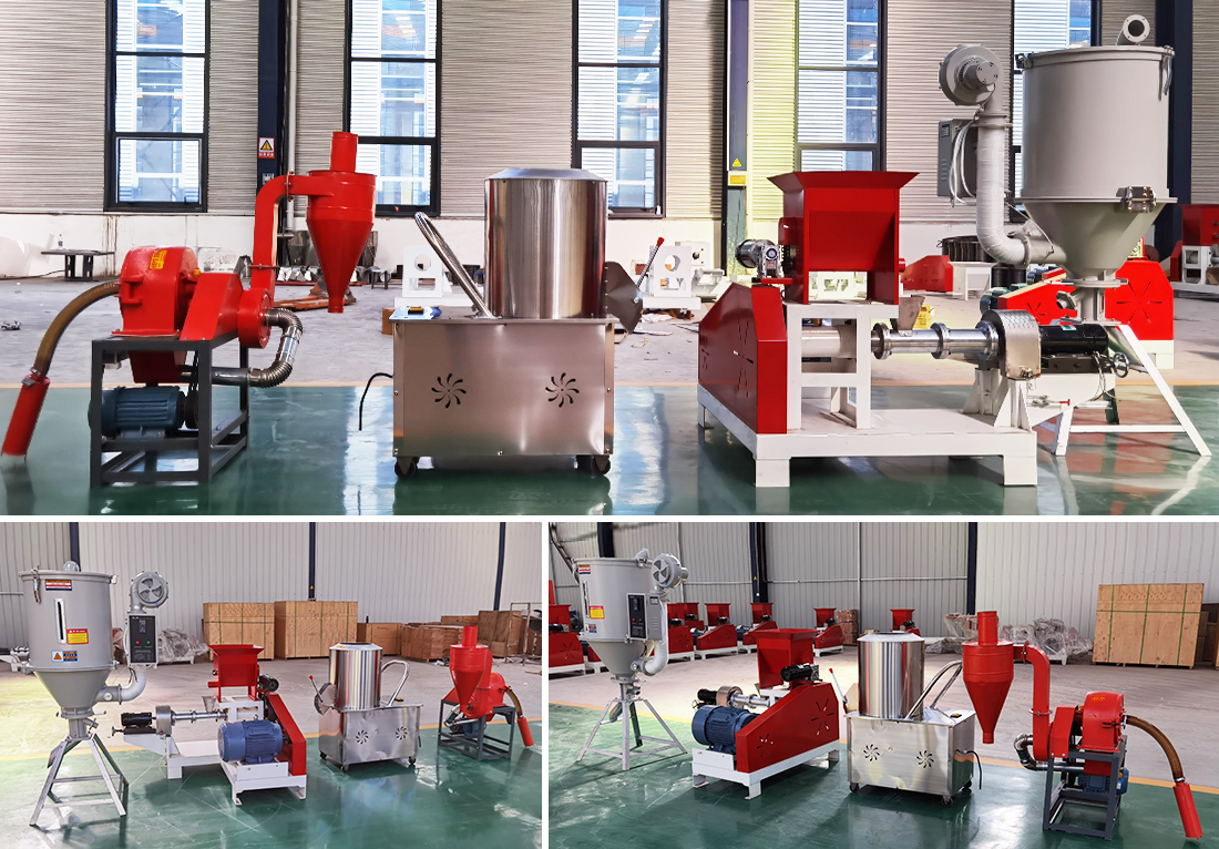 Floating Fish feed pelle small production line