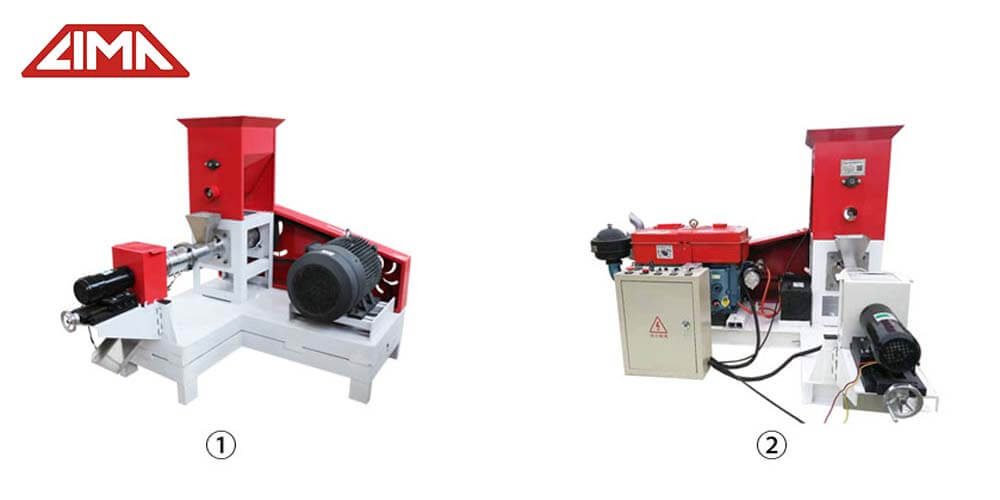 floating fish feed machinery