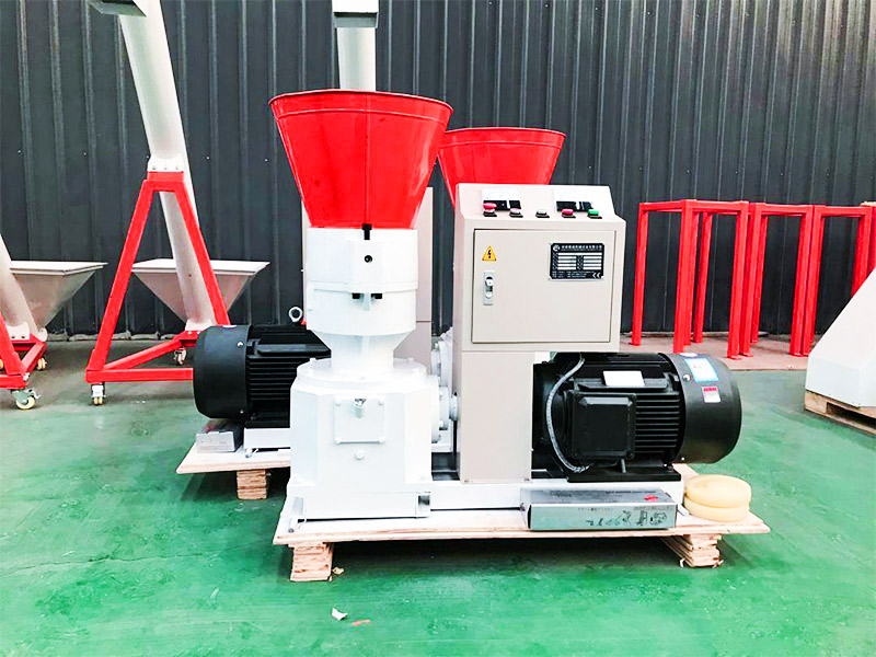 60-1000 kg/h Flat Die Poultry and Livestock Feed Pellet Making Machine