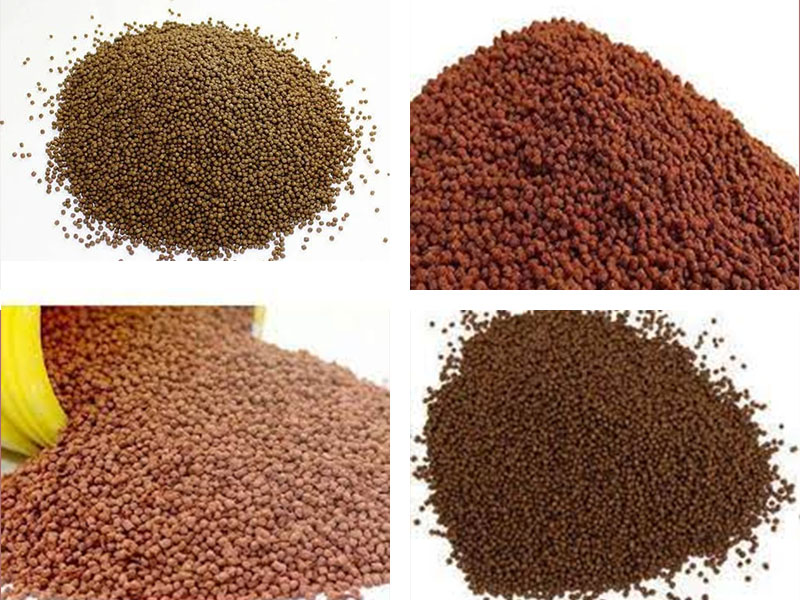 floating fish feed pellets