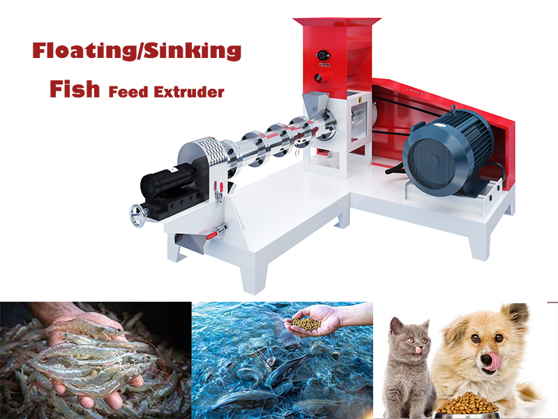 Floating Fish Feed Extruder Machine