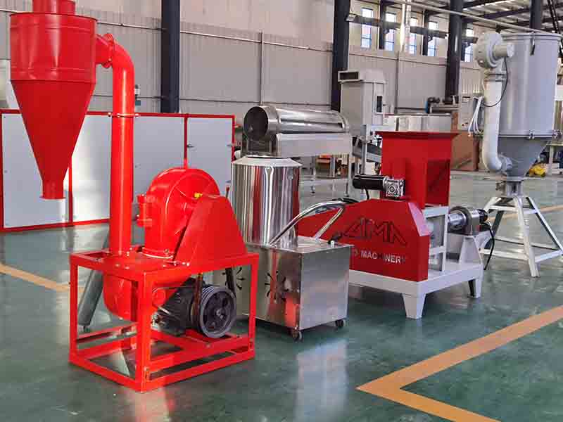 150kg/h Small Fish Feed Production Line 4-Set Togo